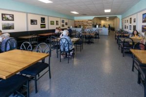 Evelyn's Kitchen Table inside restaurant view